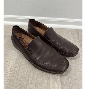 Mephisto Cool Air Edlef Loafers Mens Size 13 Brown Leather Slip On Comfort